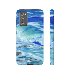 Waves Tough Android Phone Case Samsung Galaxy S20 FE Matte 