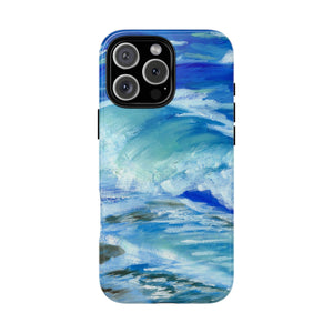Waves Tough iPhone Case iPhone 16 Pro Max Glossy 