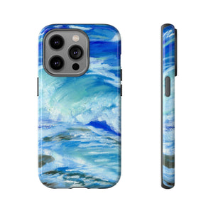 Waves Tough iPhone Case iPhone 14 Pro Glossy 