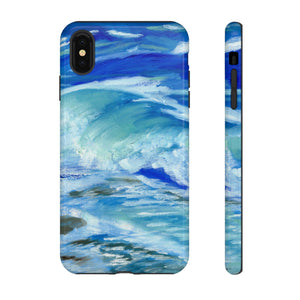 Waves Tough iPhone Case iPhone XS MAX Glossy 