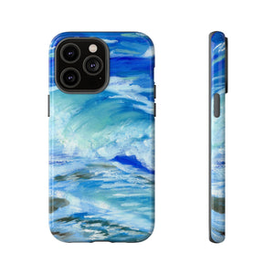 Waves Tough iPhone Case iPhone 14 Pro Max Glossy 