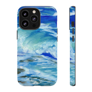 Waves Tough iPhone Case iPhone 13 Pro Glossy 