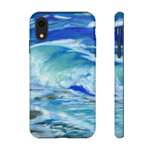 Waves Tough Phone Case iPhone XR Glossy 