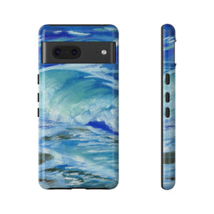 Waves Tough Phone Case Google Pixel 7 Glossy 
