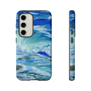 Waves Tough Phone Case Samsung Galaxy S23 Matte 