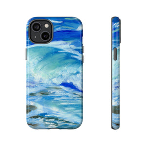 Waves Tough Phone Case iPhone 14 Plus Glossy 