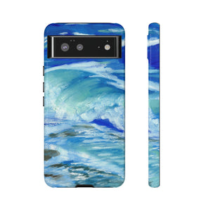 Waves Tough Phone Case Google Pixel 6 Glossy 