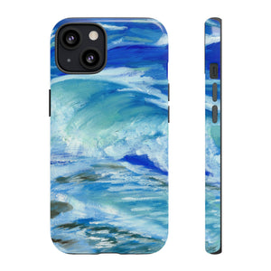 Waves Tough Phone Case iPhone 13 Glossy 