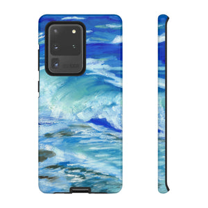 Waves Tough Phone Case Samsung Galaxy S20 Ultra Glossy 
