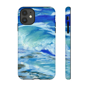 Waves Tough Phone Case iPhone 11 Glossy 