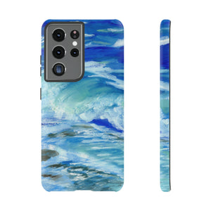 Waves Tough Phone Case Samsung Galaxy S21 Ultra Matte 