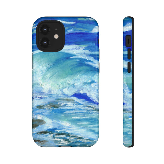 Waves Tough Phone Case iPhone 12 Mini Glossy 