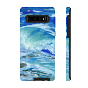 Waves Tough Phone Case Samsung Galaxy S10 Glossy 