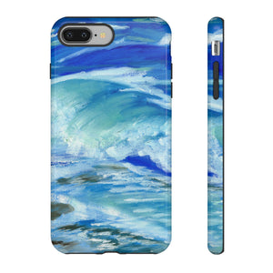 Waves Tough Phone Case iPhone 8 Plus Glossy 