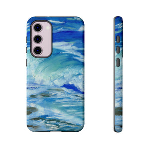 Waves Tough Phone Case Samsung Galaxy S23 Plus Glossy 