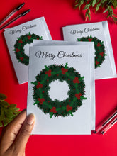 Load image into Gallery viewer, Wreath Greeting Card 
