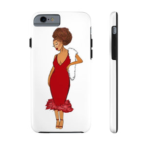 Afro Red Dress Tough Phone Case iPhone 6/6s Tough 