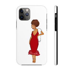 Afro Red Dress Tough Phone Case iPhone 11 Pro 