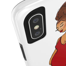 Load image into Gallery viewer, Afro Red Dress Tough Phone Case 

