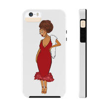 Load image into Gallery viewer, Afro Red Dress Tough Phone Case iPhone 5/5s/5se Tough 
