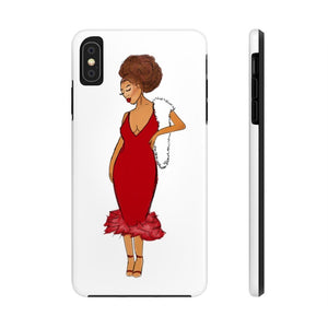 Afro Red Dress Tough Phone Case iPhone XS MAX 