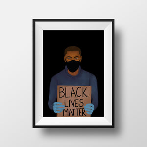 Black Lives Matter Art Print 