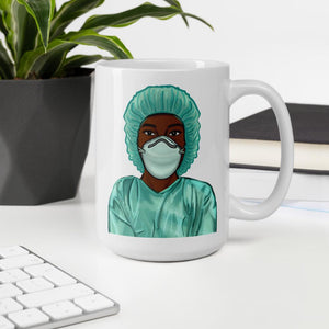 Black Nurse Mug 
