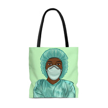 Load image into Gallery viewer, Black Nurse Tote Bag 
