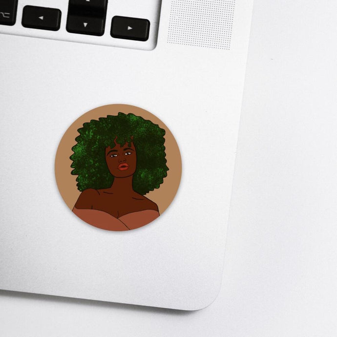 Brown Girl Sticker 