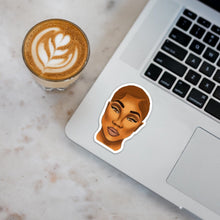 Load image into Gallery viewer, Caramel Afro Stickers 
