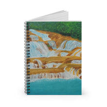 Load image into Gallery viewer, Dunns River Falls Spiral Notebook - Ruled Line One Size 
