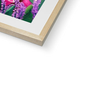 Flower Locs Framed & Mounted Print 