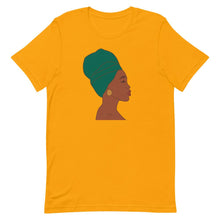 Load image into Gallery viewer, Headwrap Short-Sleeve Unisex T-Shirt Gold S 
