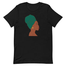 Load image into Gallery viewer, Headwrap Short-Sleeve Unisex T-Shirt Black S 
