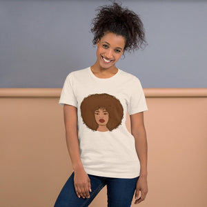 Layla Unisex T-Shirt Soft Cream S 
