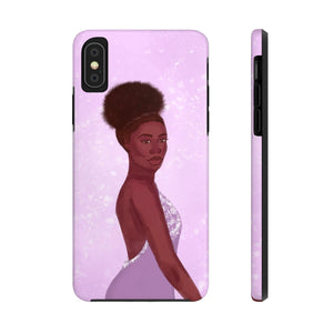 Lilac Tough Phone Case iPhone X 
