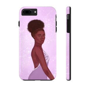 Lilac Tough Phone Case iPhone 7 Plus, iPhone 8 Plus 