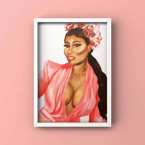 Nicki Minaj Art Prints 