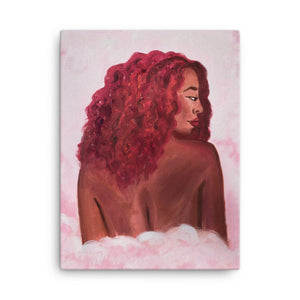 Pink Clouds Canvas Print 18″×24″ 