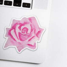 Load image into Gallery viewer, Pink Rose Sticker 
