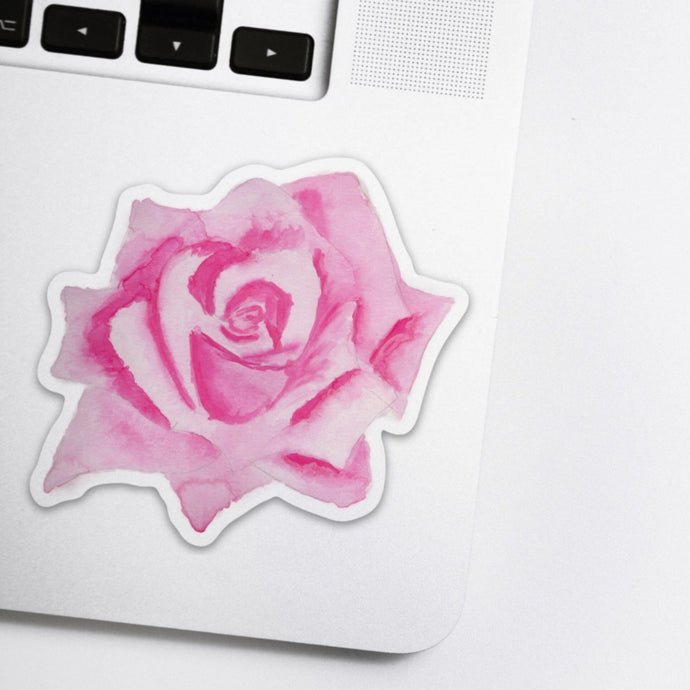 Pink Rose Sticker 