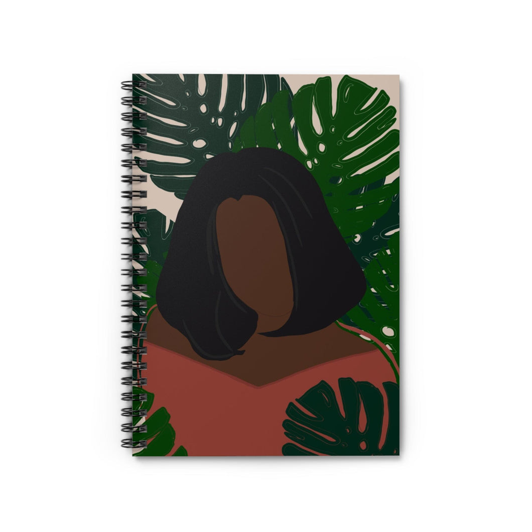 Plant Lady Spiral Notebook - Ruled Line One Size 