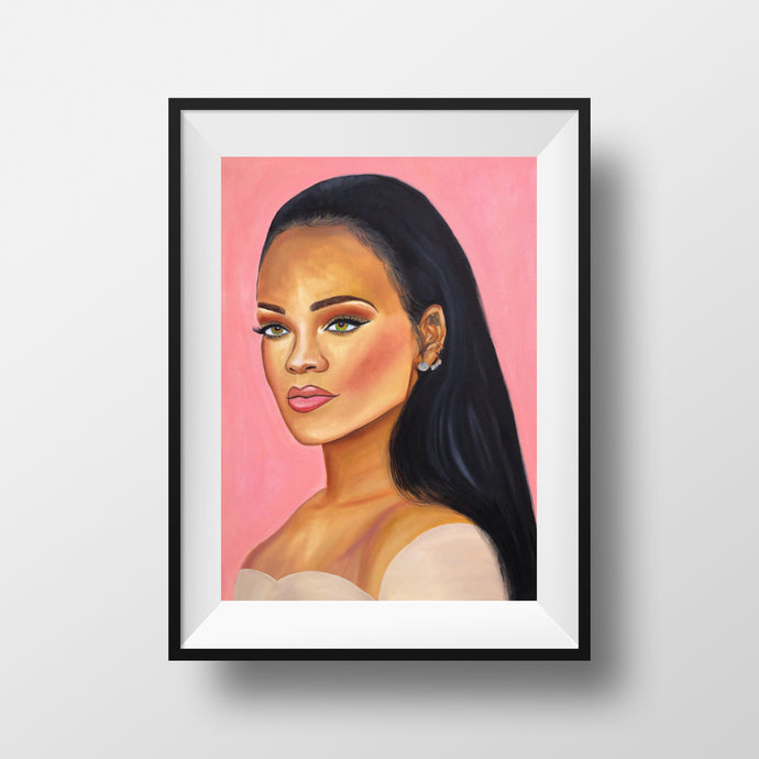 Rihanna Art Print 