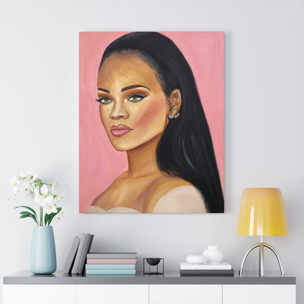 Rihanna Canvas Print 