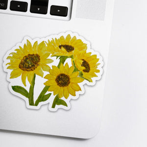 Sunflowers Sticker 