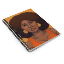 Load image into Gallery viewer, Tangerine Spiral Notebook - Ruled Line 
