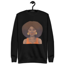 Load image into Gallery viewer, Tangerine Unisex Premium Sweatshirt Black S 
