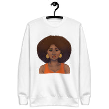 Load image into Gallery viewer, Tangerine Unisex Premium Sweatshirt White S 

