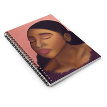Load image into Gallery viewer, Tiana Spiral Notebook - Ruled Line 
