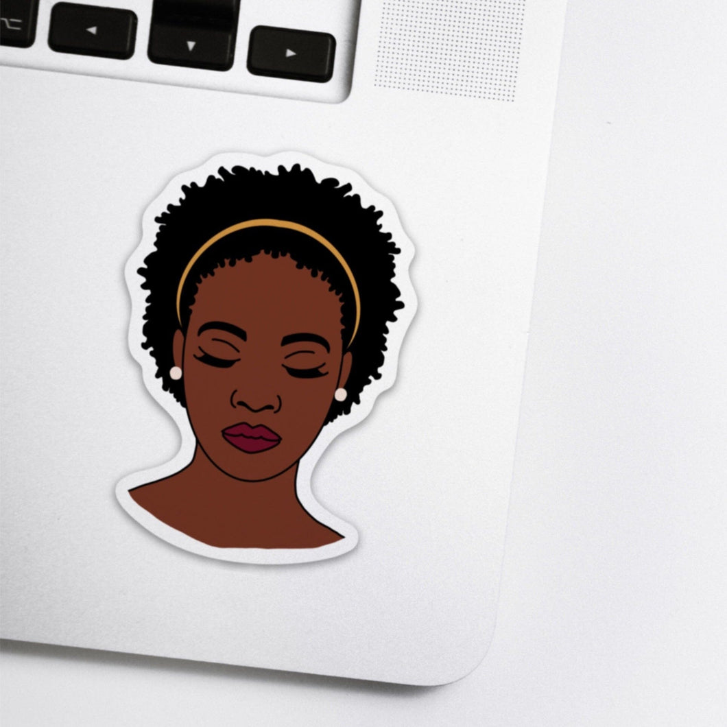 Twa Afro Stickers 